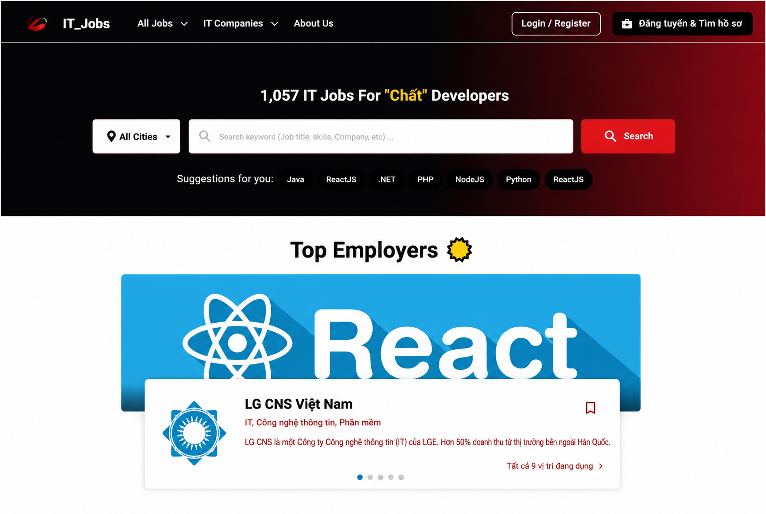 IT Jobs Recruitment Platform